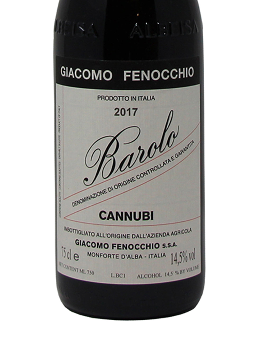 Giacomo Fenocchio "Cannubi" Barolo DOCG 2017