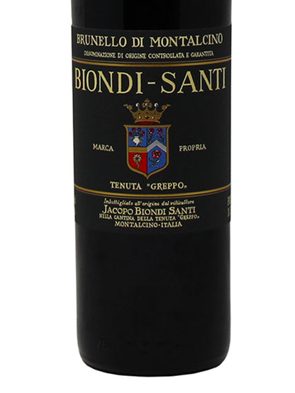 Biondi-Santi "Brunello di Montalcino Tenuta Greppo" Brunello di Montalcino DOCG 2010