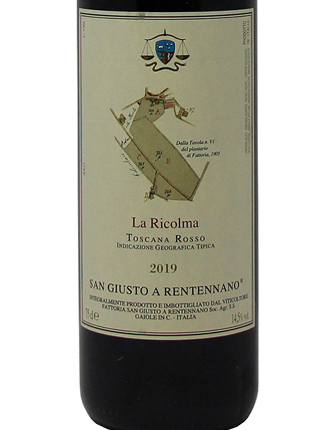 San Giusto a Rentennano "La Ricolma" Toscana Rosso IGT 2019