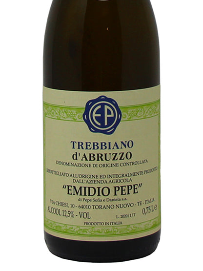 Emidio Pepe "Trebbiano D'Abruzzo" Trebbiano d'Abruzzo DOC 2020