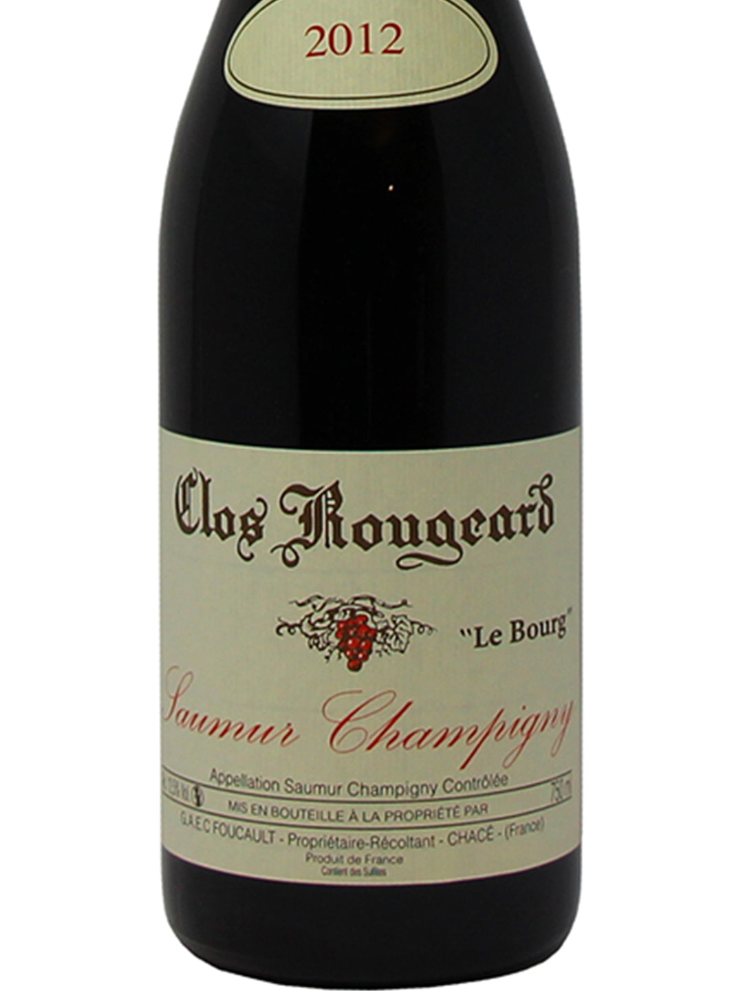 Clos Rougeard "Le Bourg" Saumur-Champigny AOC 2012