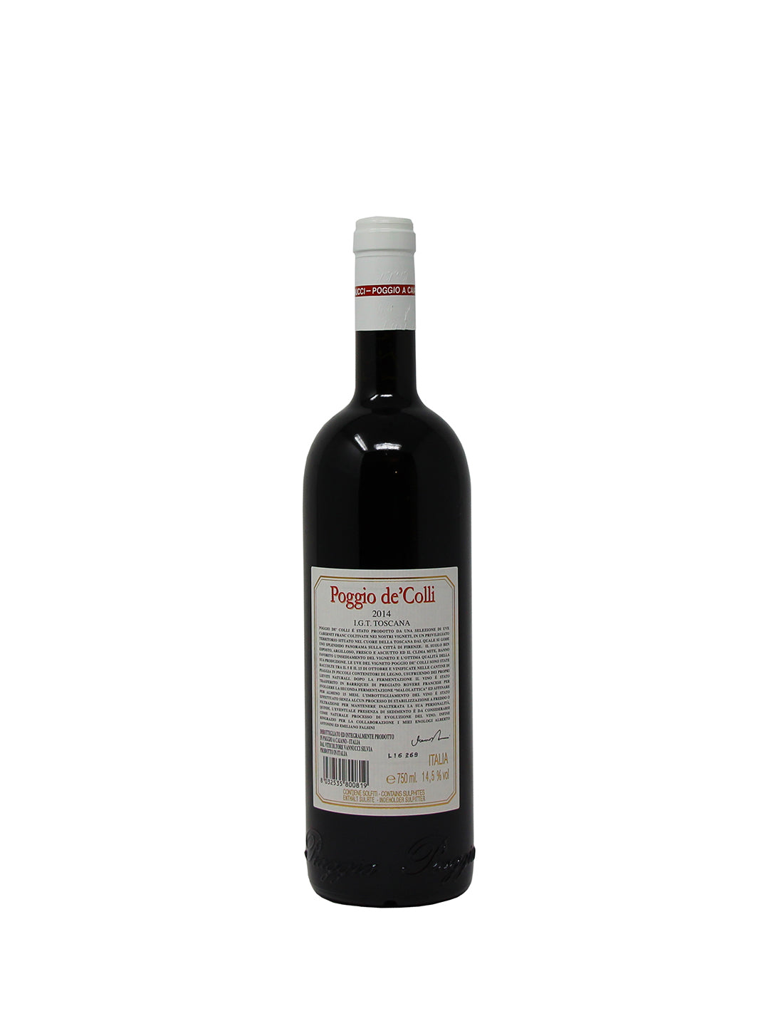 Piaggia "Poggio de' Colli" Toscana Rosso IGT 2014