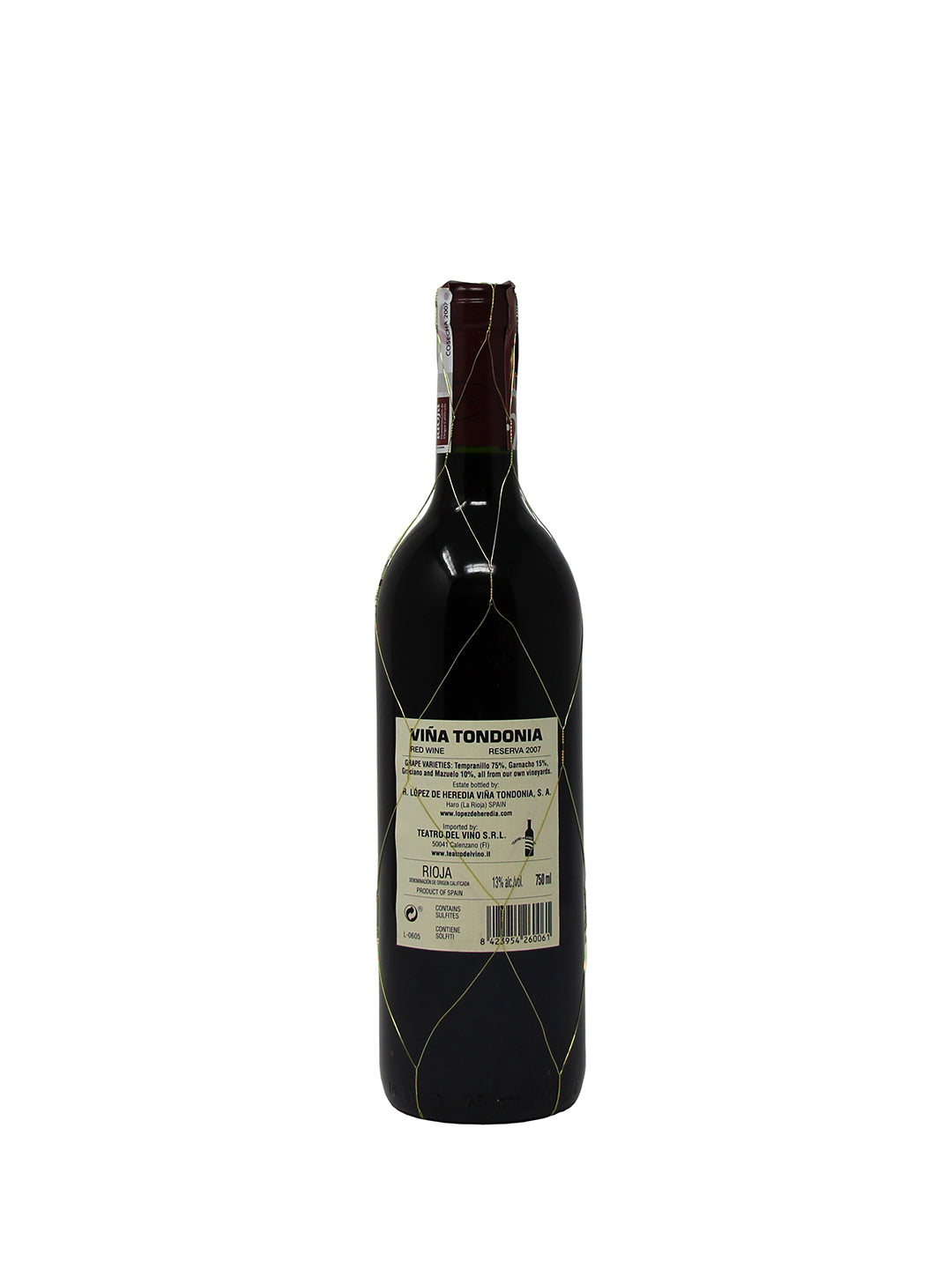 R. Lopez De Heredia "Viña Tondonia" Reserva 2007