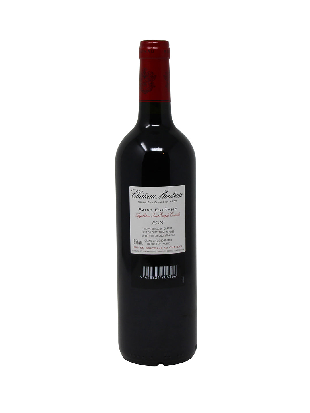 Chateau Montrose "Chateau Montrose" 2ème Grand Cru Classé Sanit-Esthèpe AOC 2016 1,5LT