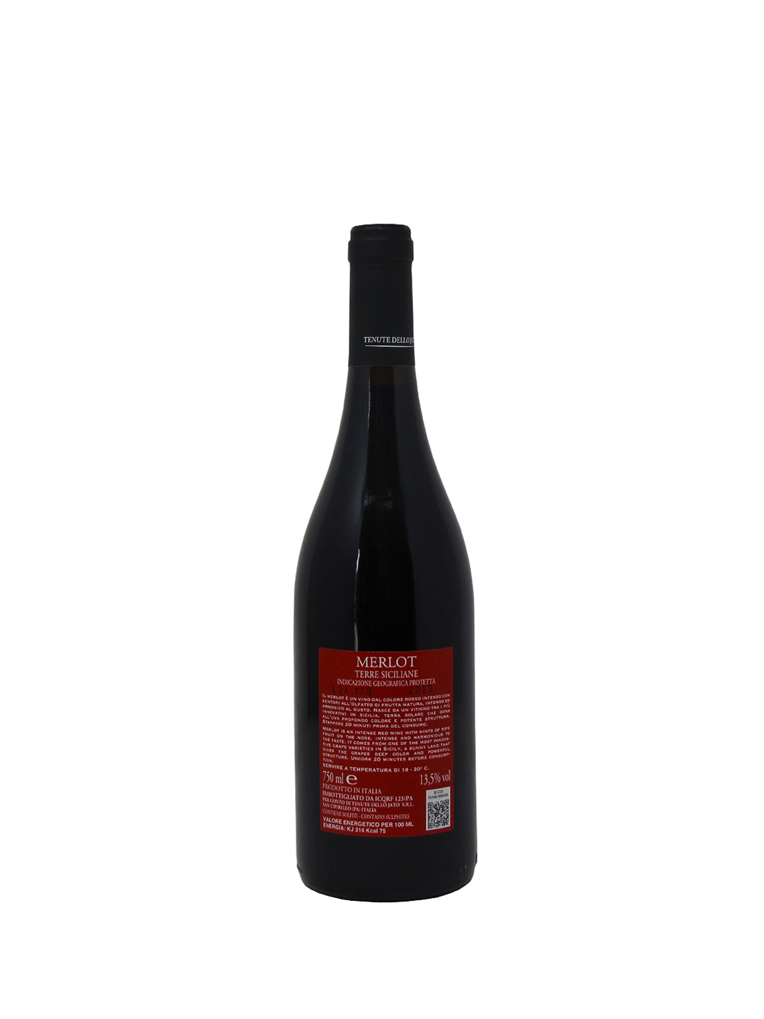 Tenute dello Jato "Sant'Anselmo Merlot" Terre Siciliane IGP Merlot 2023