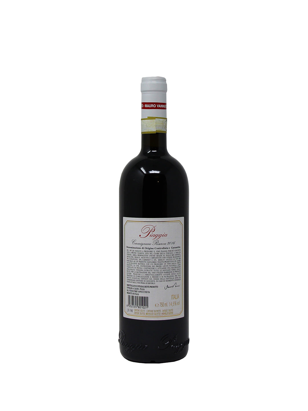 Piaggia "Piaggia" Carmignano Riserva DOCG 2016