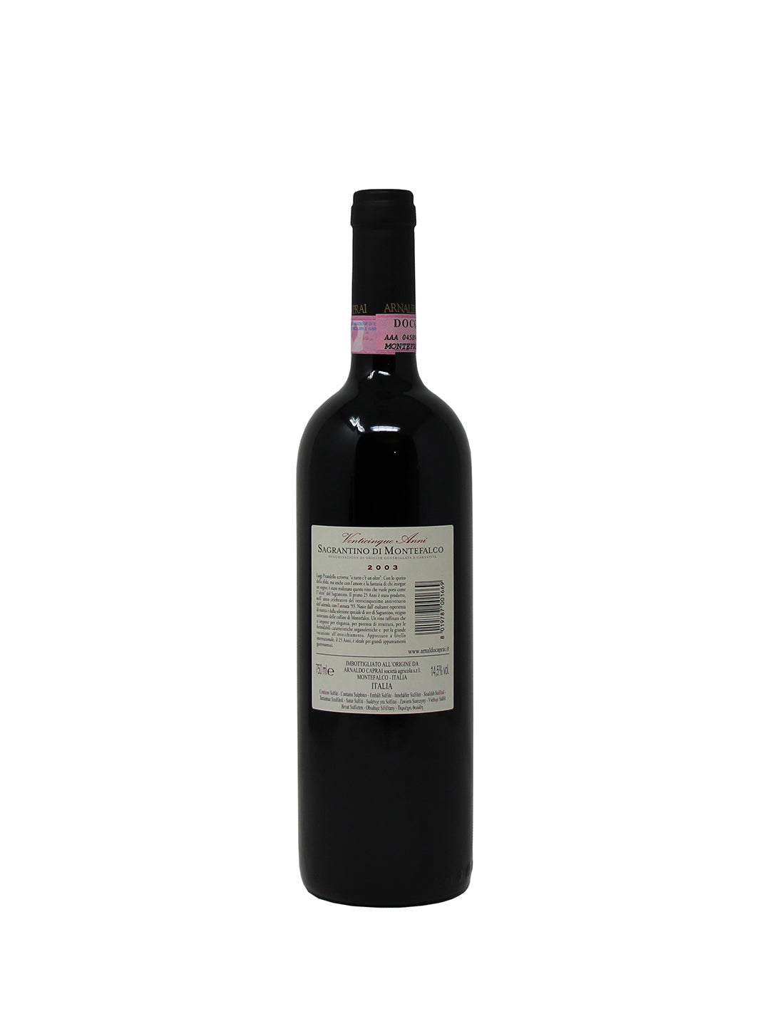 Arnaldo Caprai "25 anni" Sagrantino di Montefalco DOCG 2003