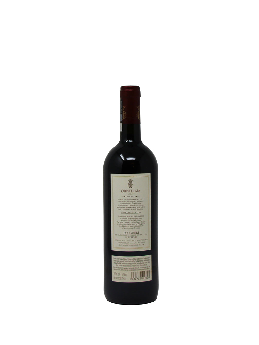 Ornellaia "L'Eleganza" Edizione Limitata Bolgheri Superiore DOC 2013