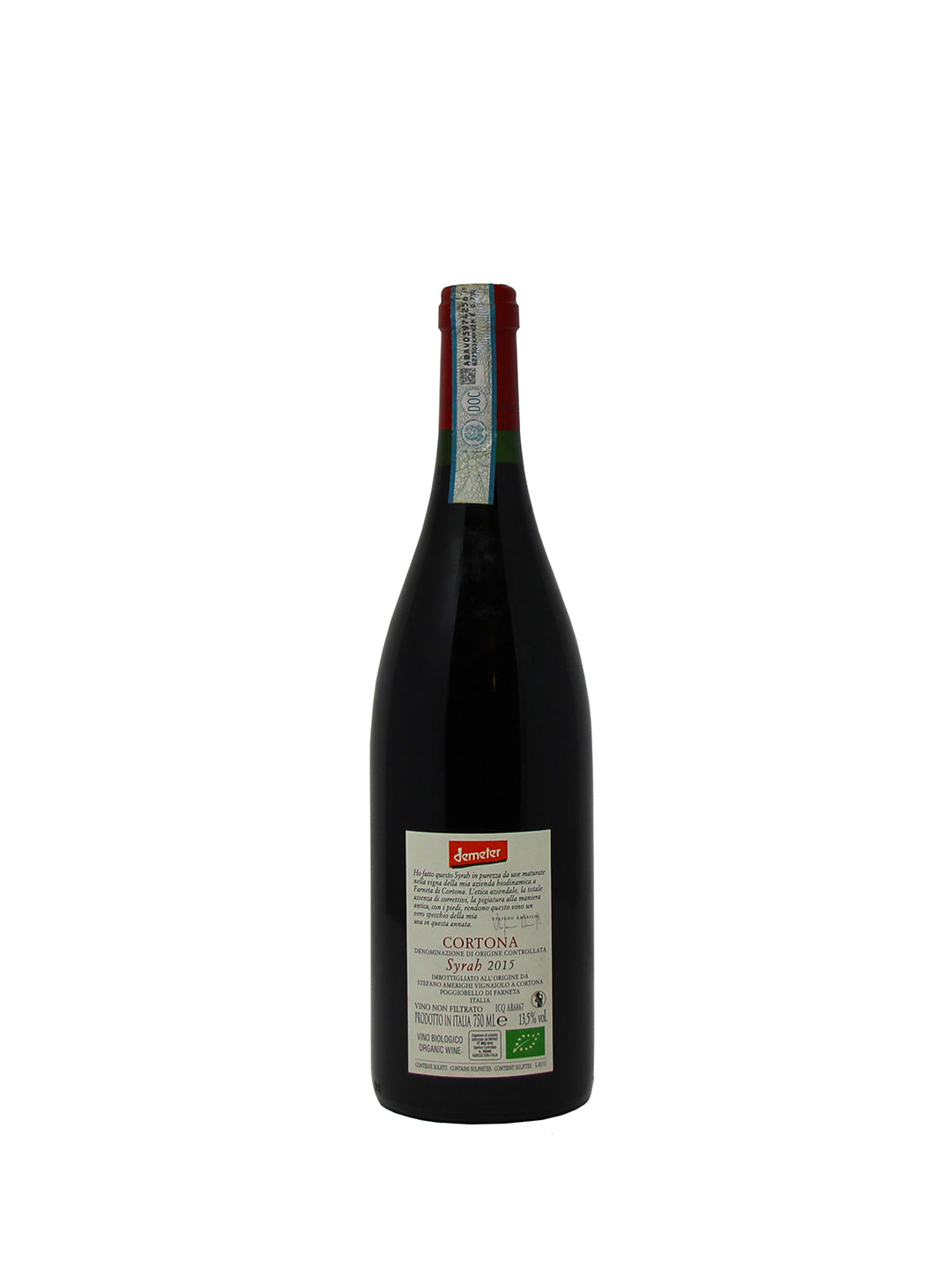 Stefano Amerighi "Syrah" Cortona DOC 2015