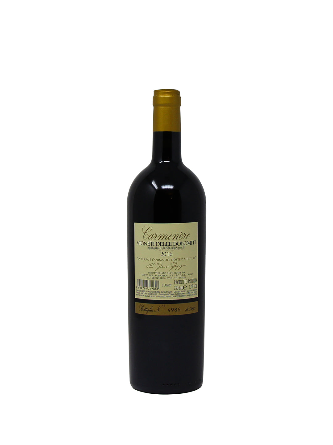 San Leonardo "Carmenère" Vigneti delle Dolomiti IGT 2016