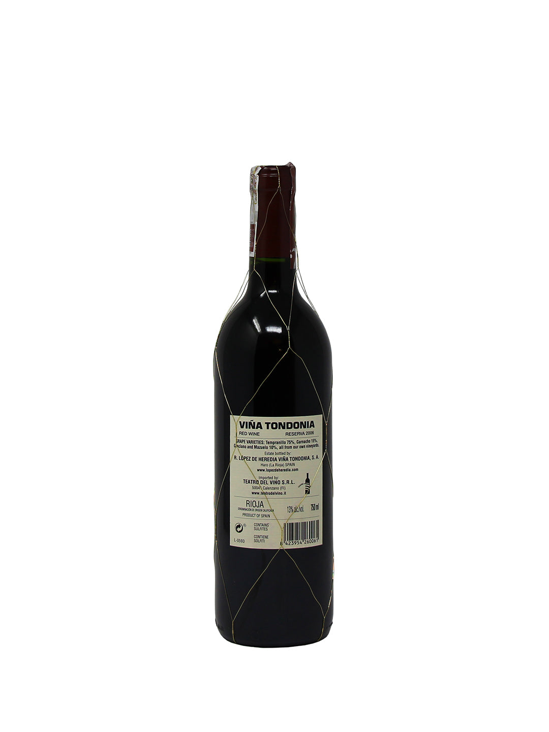 R. Lopez De Heredia "Viña Tondonia" Reserva 2006