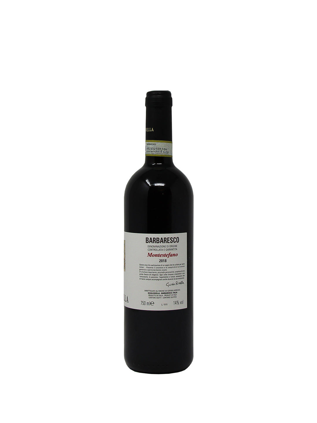 Guido Rivella "Montestefano" Barbaresco DOCG 2018