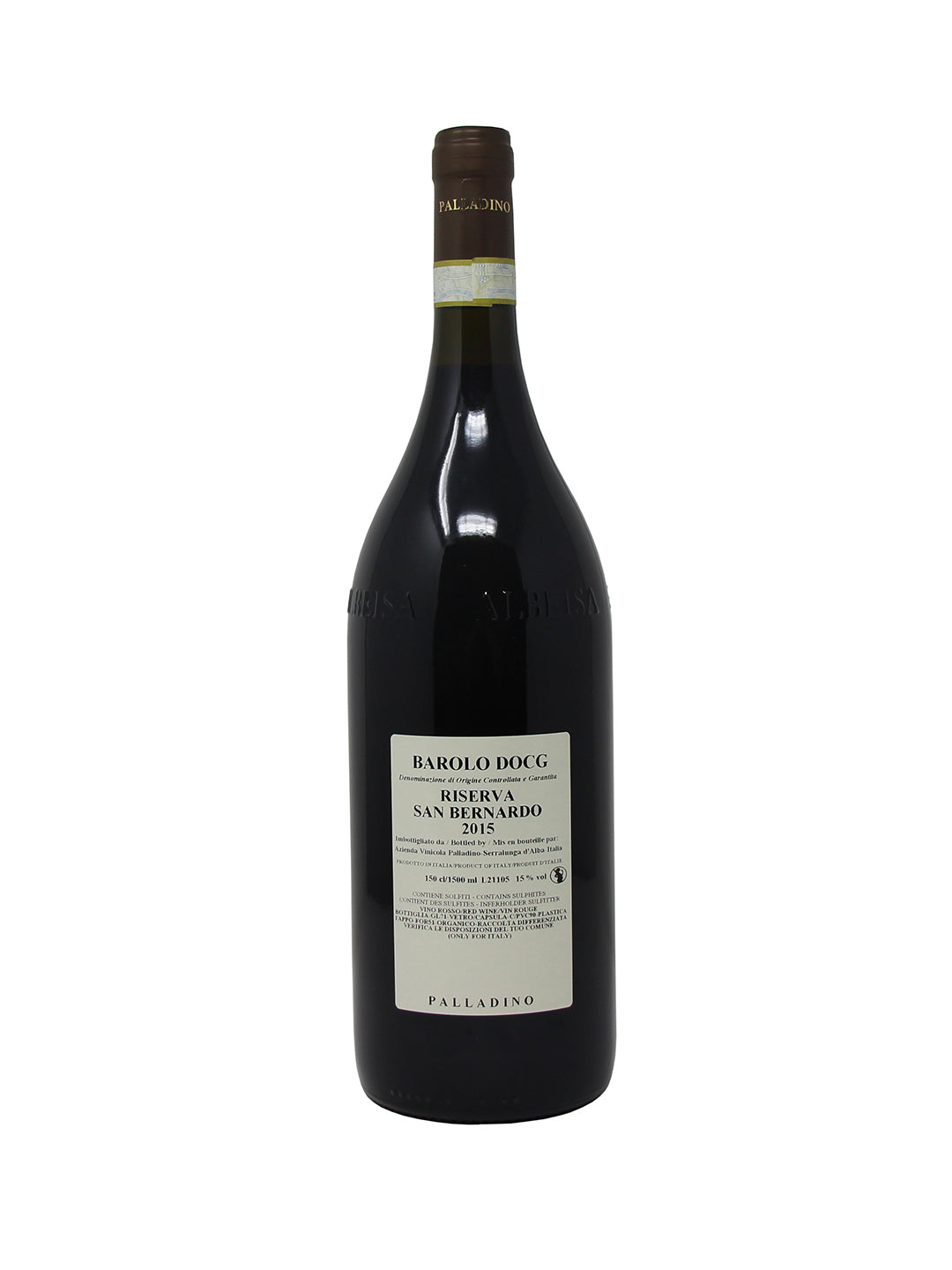 Palladino "Riserva San Bernardo" Barolo Riserva DOCG 2015 1,5L