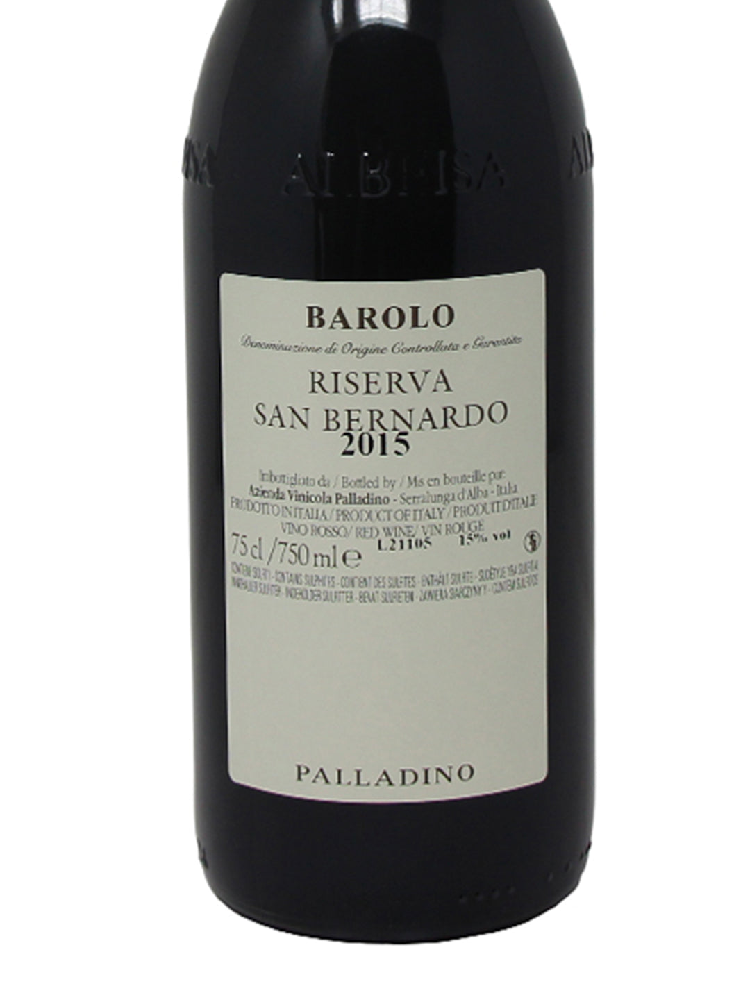 Palladino "Riserva San Bernardo" Barolo Riserva DOCG 2015