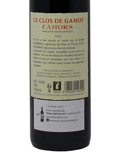 Clos De Gamot "Cahors" Cahors AOC 2020