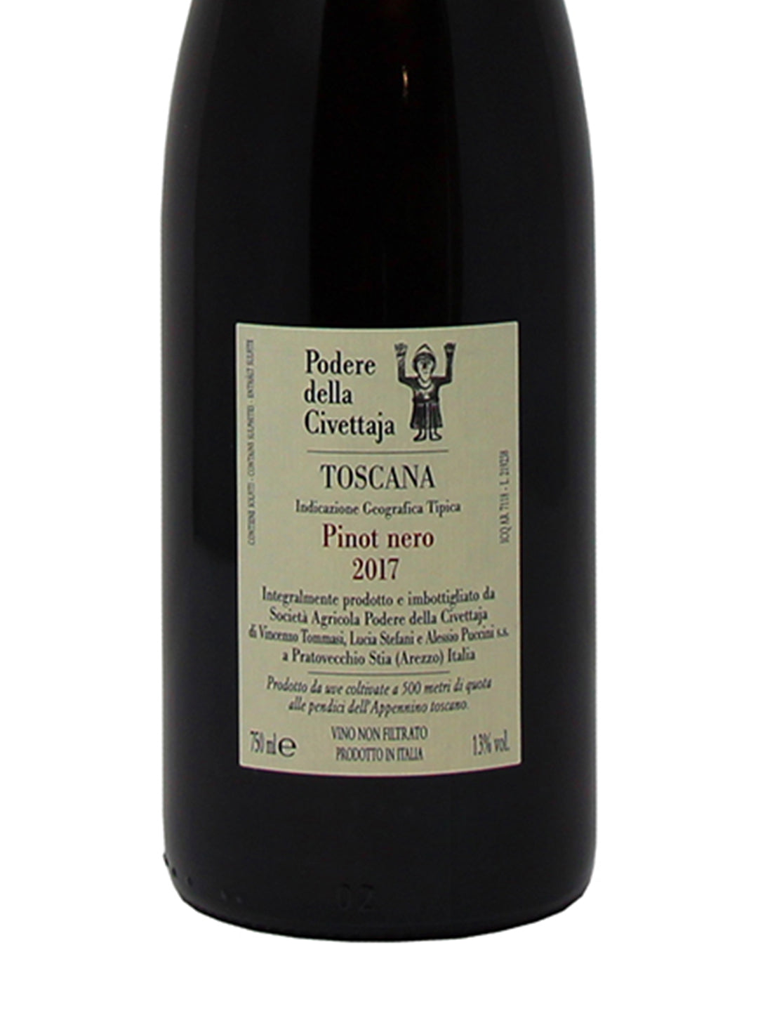 Podere della Civettaja "Pinot Nero" Toscana Rosso IGT 2017