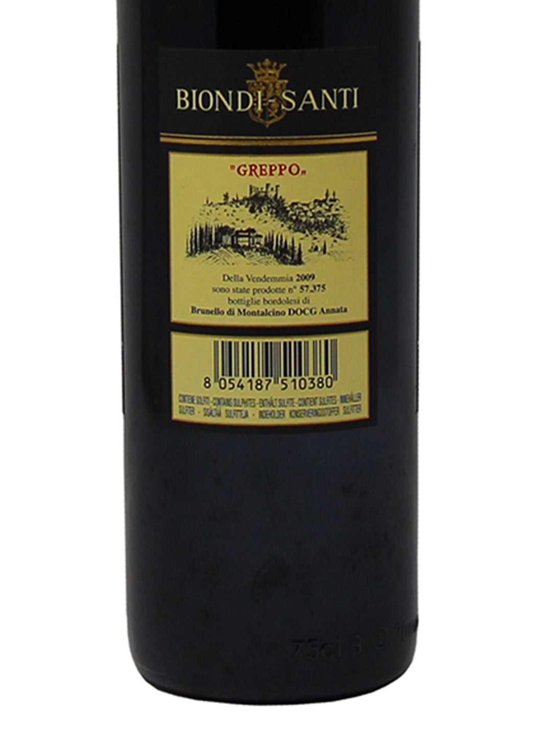 Biondi-Santi "Brunello di Montalcino Tenuta Greppo" Brunello di Montalcino DOCG 2009