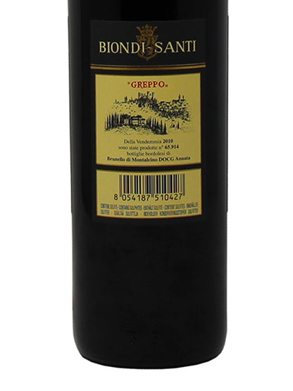 Biondi-Santi "Brunello di Montalcino Tenuta Greppo" Brunello di Montalcino DOCG 2010