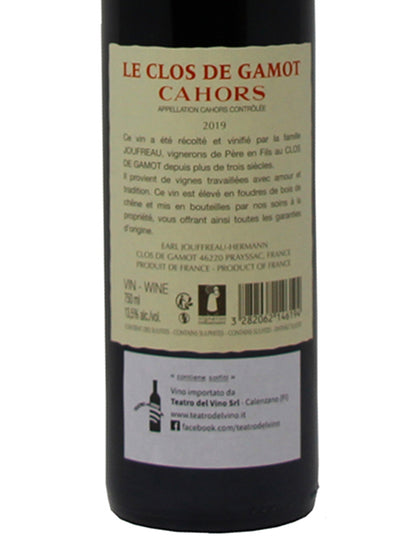 Clos De Gamot "Cahors" Cahors AOC 2019