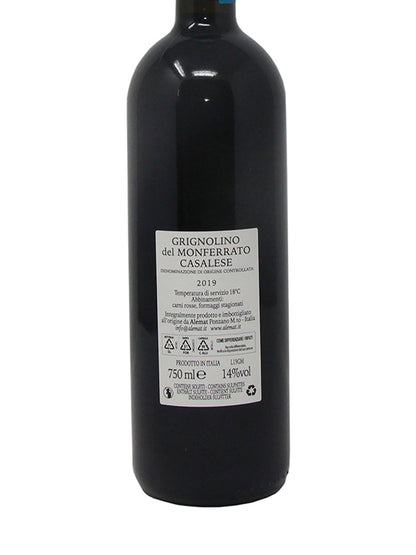 Alemat "Monferace" Grignolino del Monferrato Casale DOC 2019