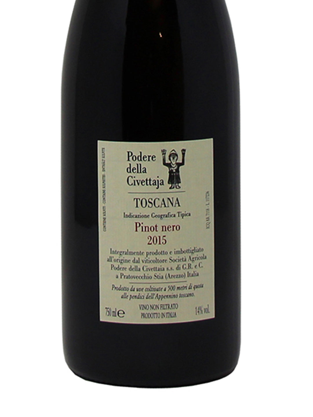 Podere della Civettaja "Pinot Nero" Toscana Rosso IGT 2015