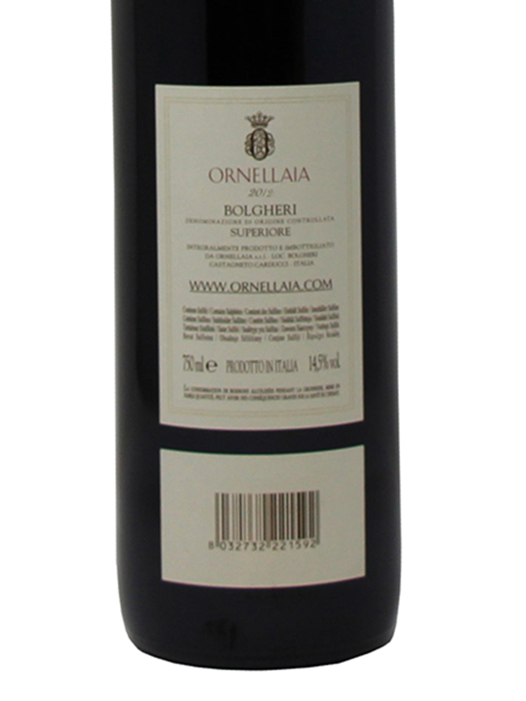 Ornellaia "Ornellaia" Bolgheri Superiore DOC 2012