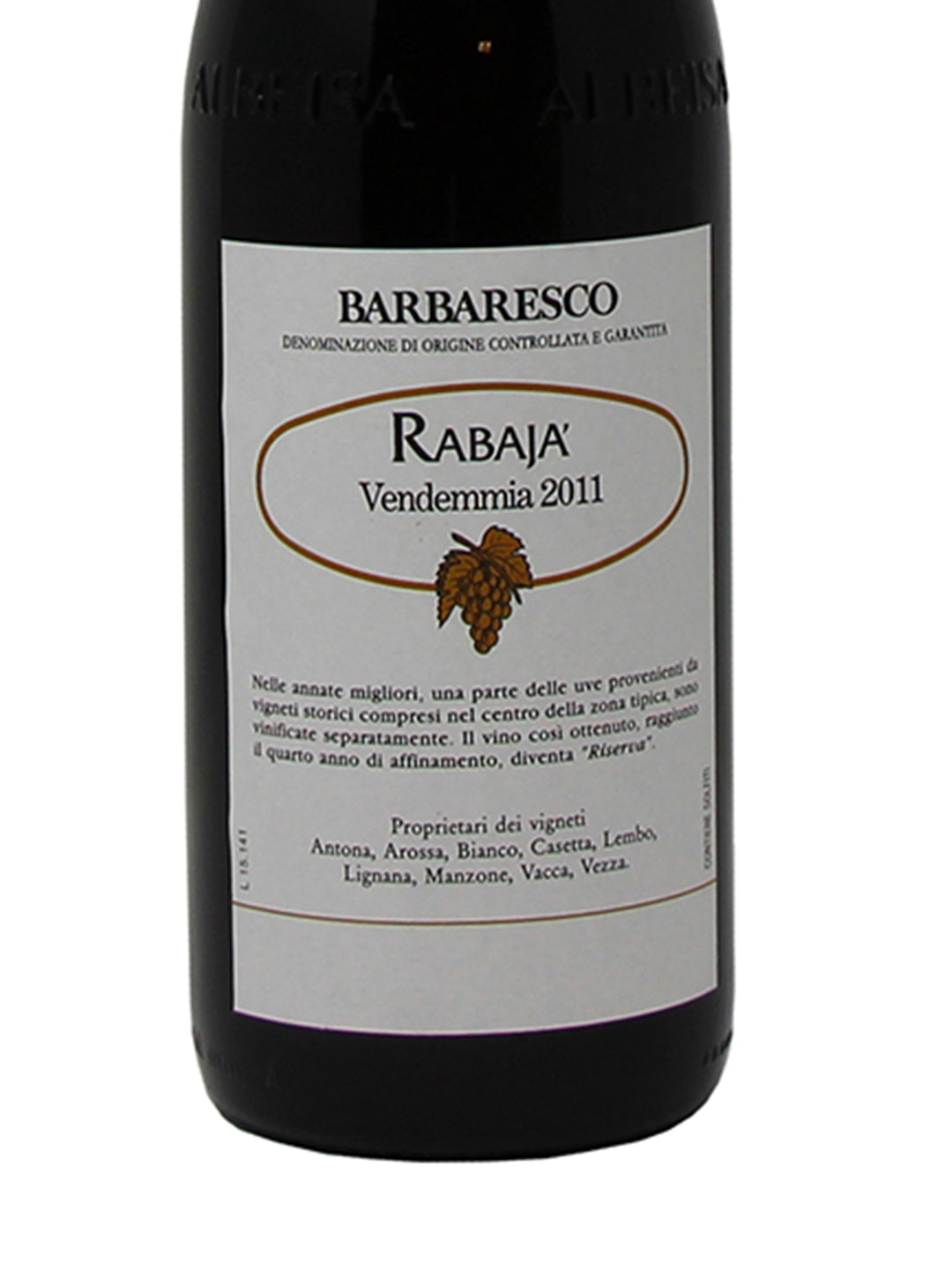 Produttori del Barbaresco "Rabajà" Barbaresco Riserva DOCG 2011