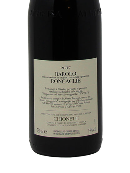 Chionetti "Roncaglie" Barolo DOCG 2017