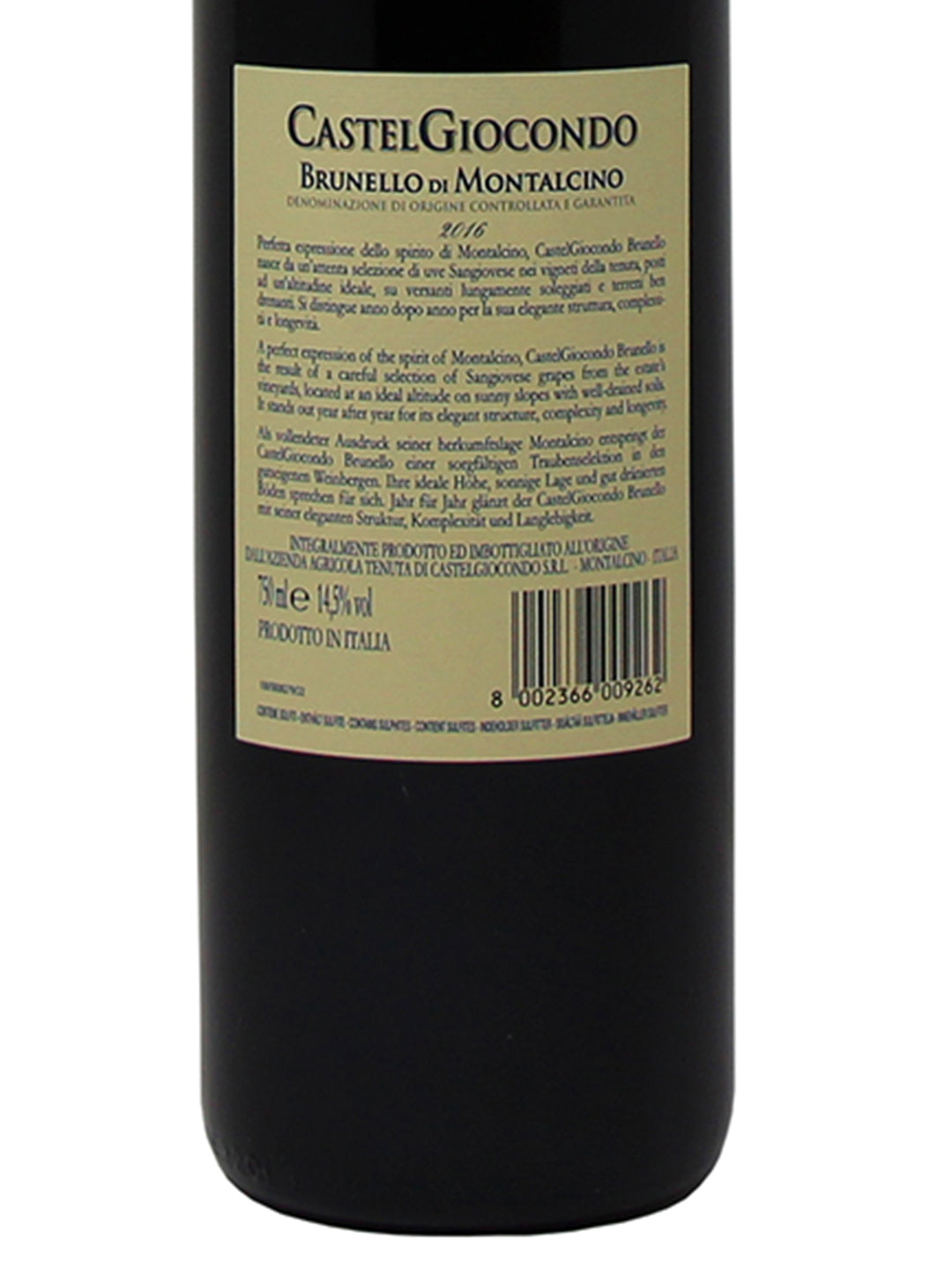 Frescobaldi "Castelgiocondo" Brunello di Montalcino DOCG 2016