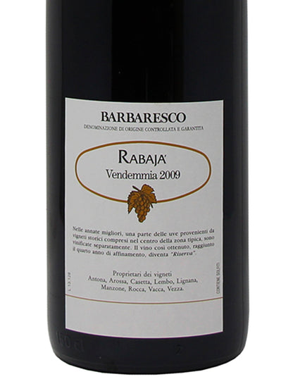 Produttori del Barbaresco "Rabajà" Barbaresco Riserva DOCG 2009 1,5L