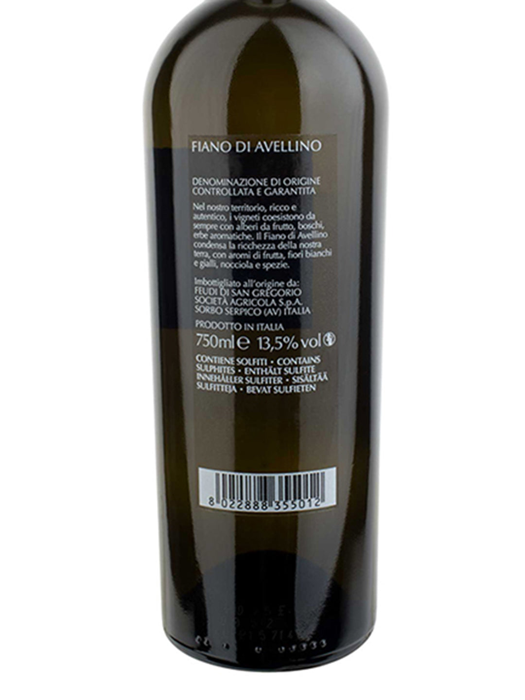 Feudi di San Gregorio "Fiano" Fiano di Avellino DOCG 0,375L (Box 12 Bottiglie)