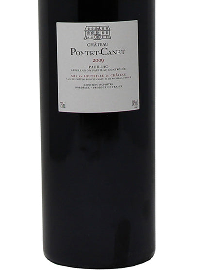 Chateau Pontet-Canet "Pontet-Canet" 5e Cru Classé Puillac AOC 2009