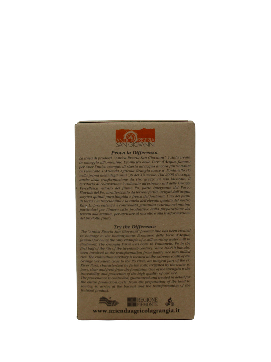 Azienda Agricola Grangia "Riso Aromatico" Antica Riseria San Giovanni 1kg