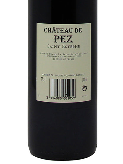 Chateau De Pez "Saint Estèphe" Saint-Estèphe AOC 2005