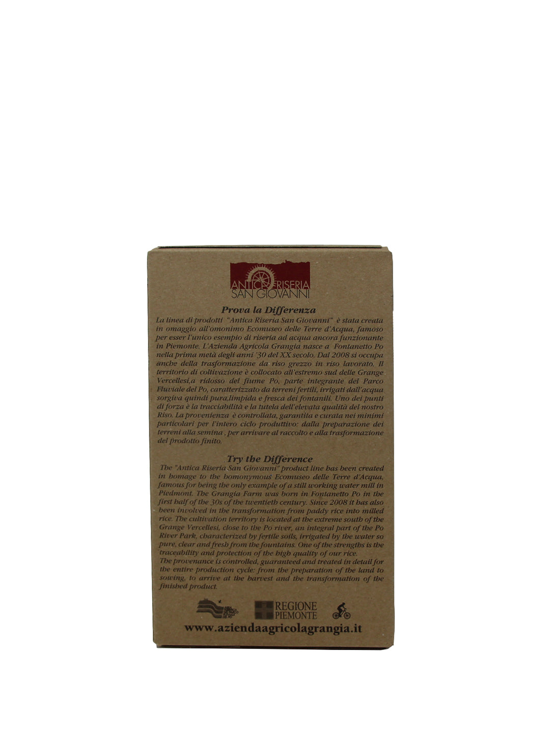 Azienda Agricola Grangia "Riso Rosso" Antica Riseria San Giovanni 1kg