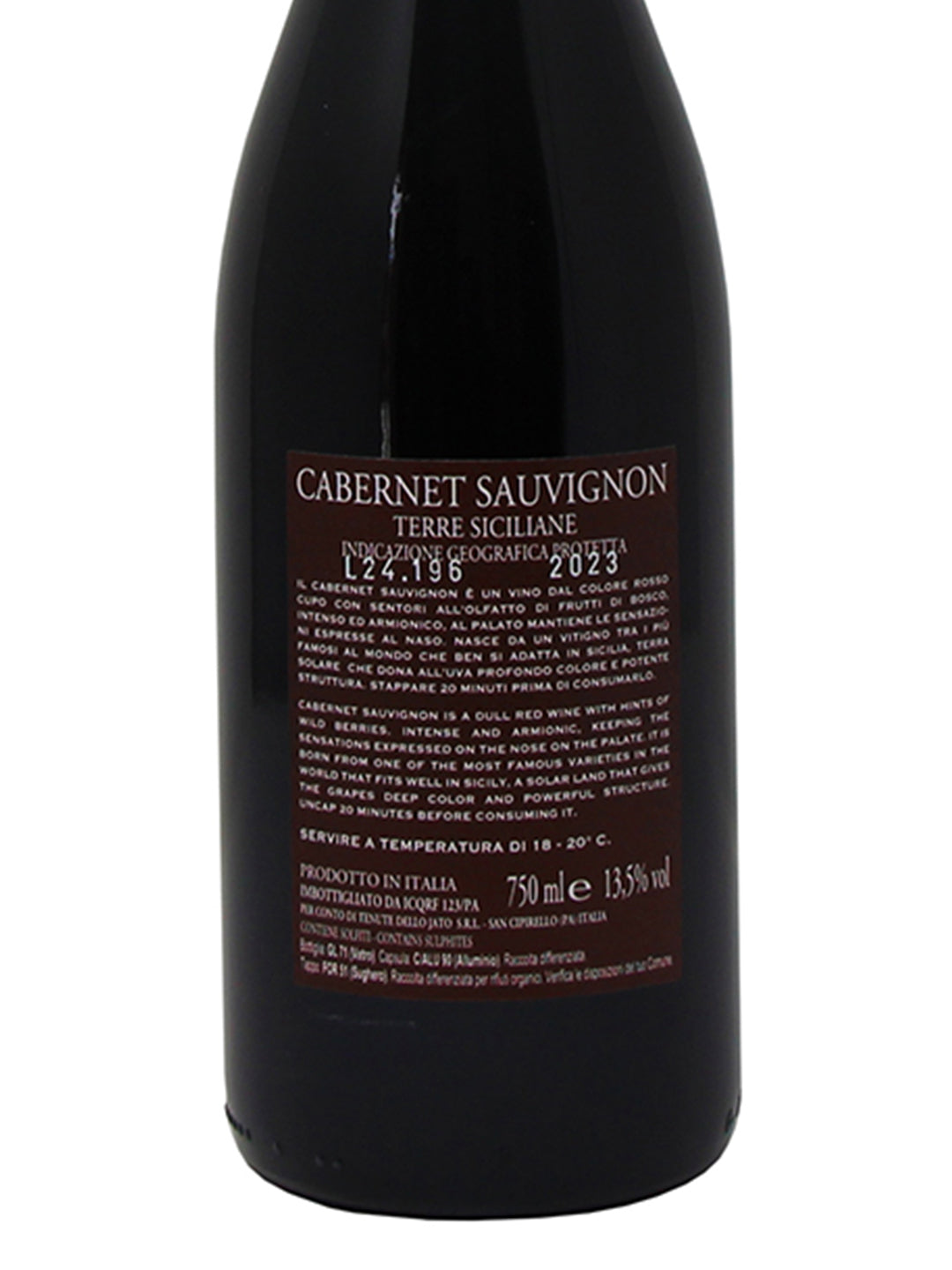 Kit Aperitivo - Vino e Salumi - Cabernet Sauvignon