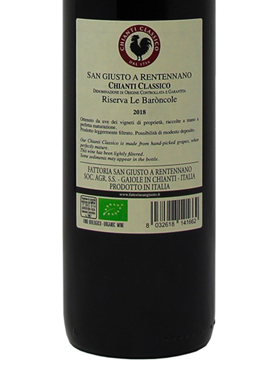 San Giusto a Rentennano "Riserva le Baròncole" Chianti Classico DOCG 2018