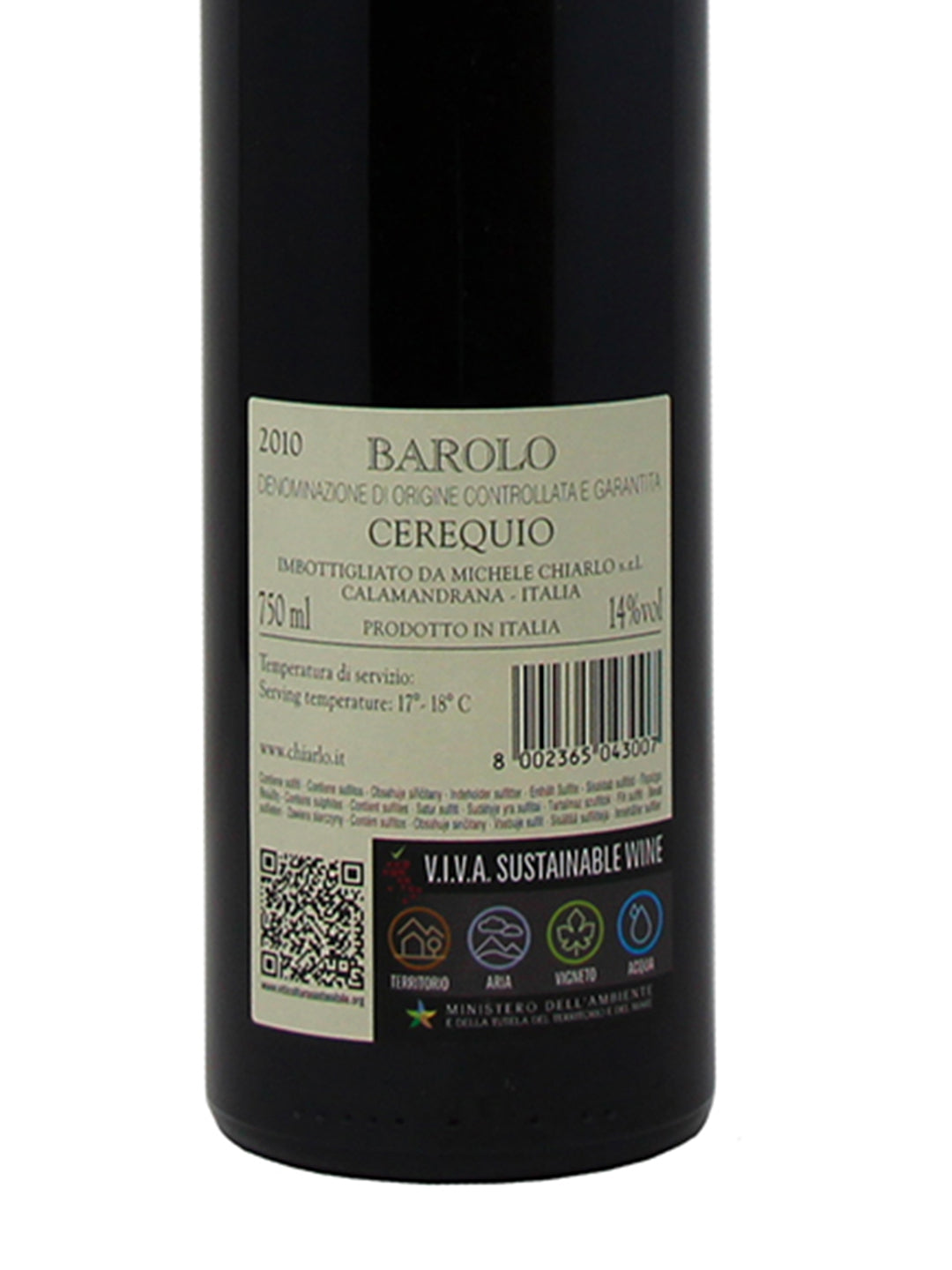 Michele Chiarlo "Cerequio" Barolo DOCG 2010