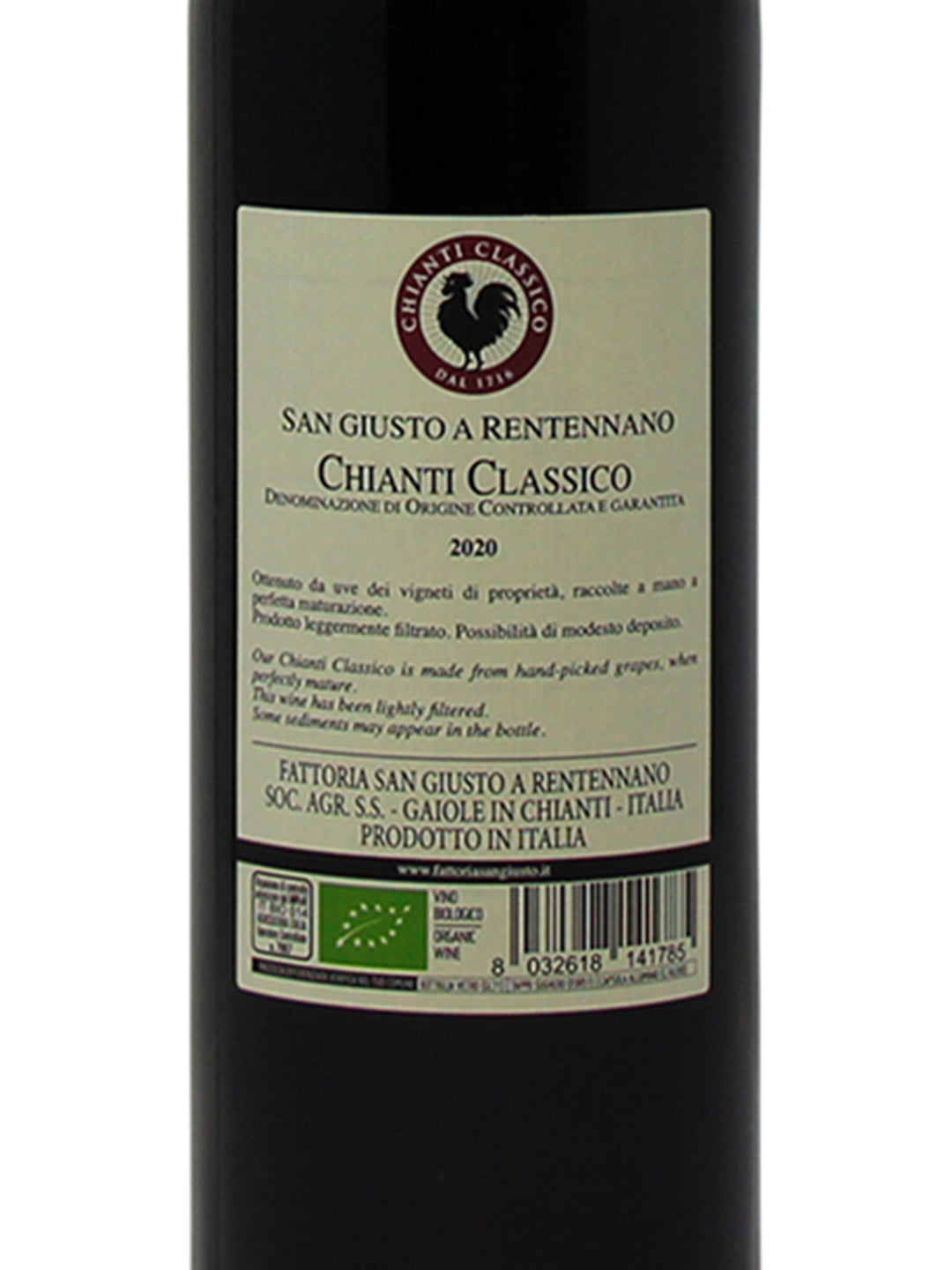 San Giusto a Rentennano "Chianti Classico" Chianti Classico DOCG 2020 1,5L