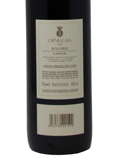 Ornellaia "Ornellaia" Bolgheri Superiore DOC 2011