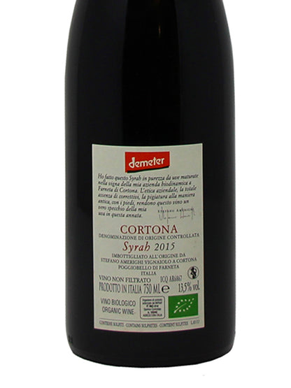 Stefano Amerighi "Syrah" Cortona DOC 2015