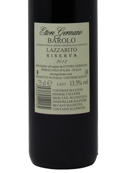 Ettore Germano "Lazzarito" Barolo Riserva DOCG 2013