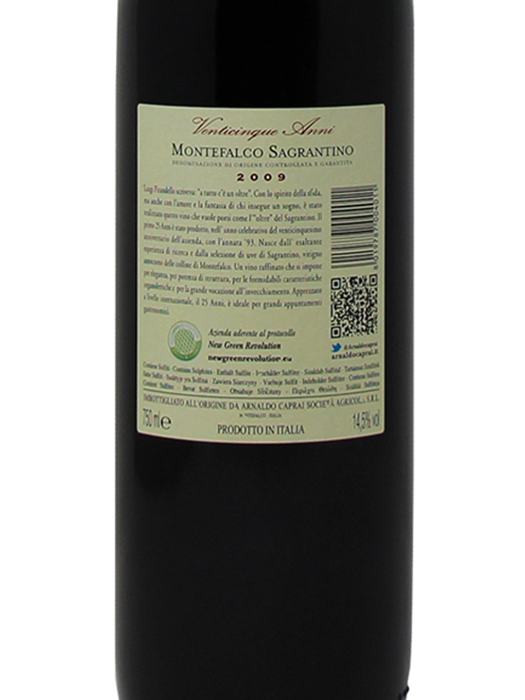 Arnaldo Caprai "25 anni" Sagrantino di Montefalco DOCG 2009