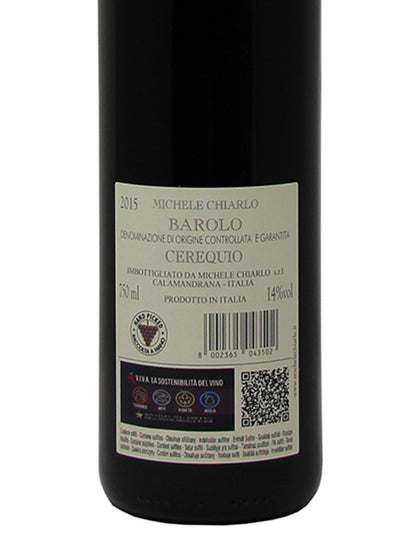 Michele Chiarlo "Cerequio" Barolo DOCG 2015