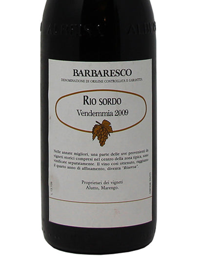 Produttori del Barbaresco "Rio Sordo" Barbaresco Riserva DOCG 2009