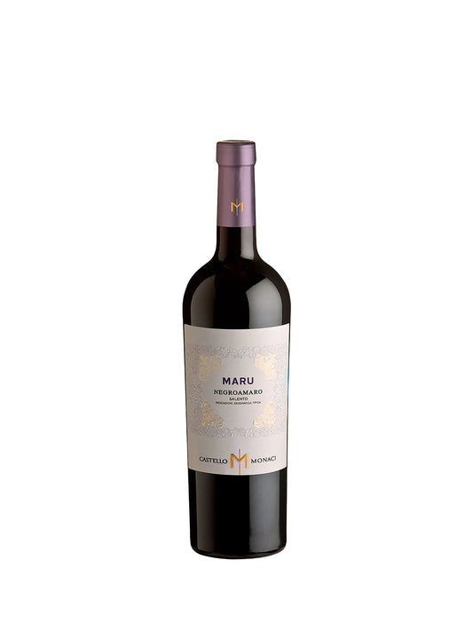 Castello Monaci "Maru" Negroamaro Rosso Salento IGT (Box 6 Bottiglie)