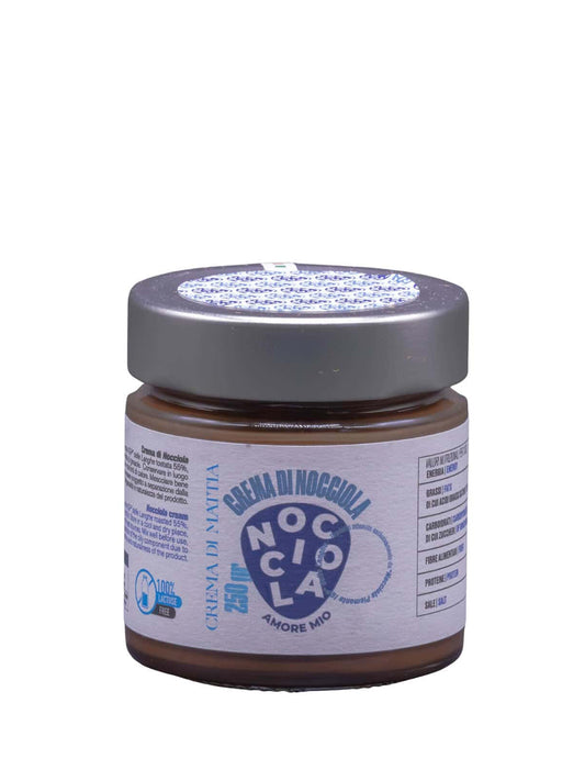 Nocciola Amore Mio "Crema al Cacao" Crema di Nocciola Piemonte IGP 250g