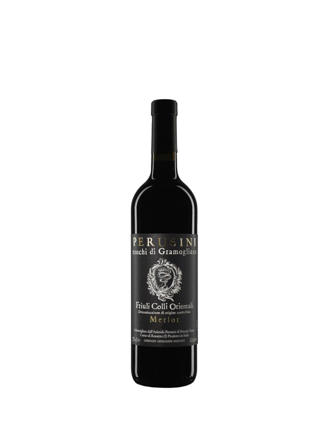 Perusini "Merlot Etichetta Nera" Colli Orientali del Friuli DOC (Box 3 Bottiglie)