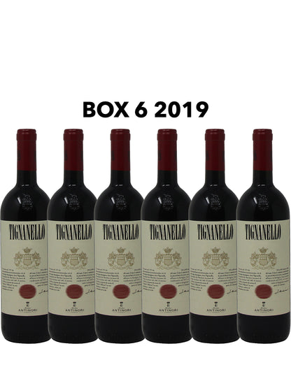 Marchesi Antinori "Tignanello" Toscana Rosso IGT 2019 (Box 6 bottiglie)