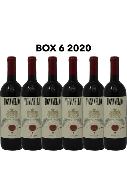 Marchesi Antinori "Tignanello" Toscana Rosso IGT 2020 (Box 6 bottiglie)